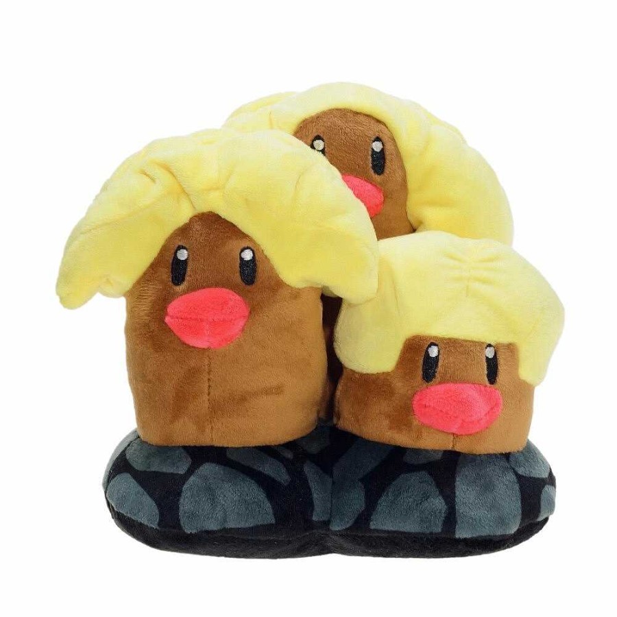 PKM Pokemon Kuscheltiere | Digtri - Dugtrio Plusch Pokemon Figur (Ca. 18Cm)