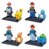 PKM Pokemon Bausteine | Pokemon Trainer Set Mit 4 Figuren