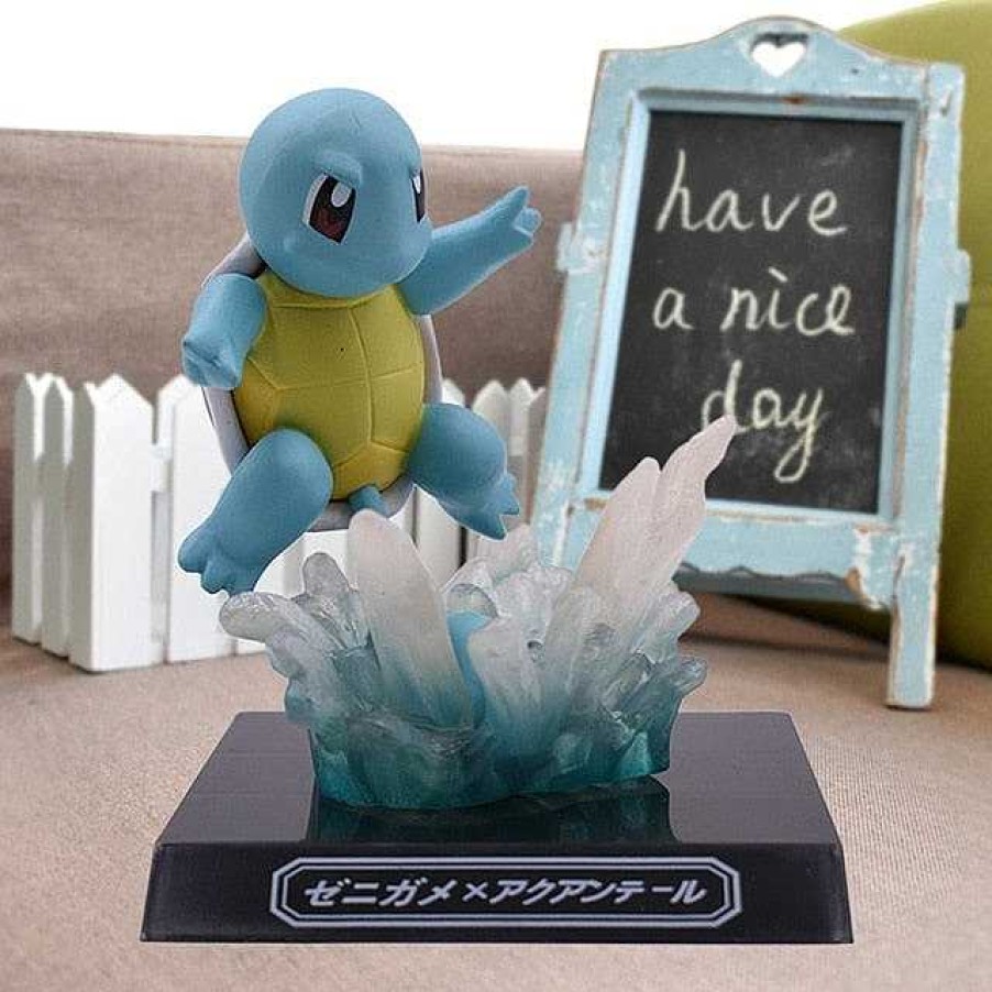 PKM Pokemon Figuren | Schiggy / Squirtle Pokemon Figur (Ca. 10Cm)