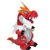 PKM Pokemon Kuscheltiere | Monargoras Tyrantrum Pokemon Stofftier (Ca. 30Cm)