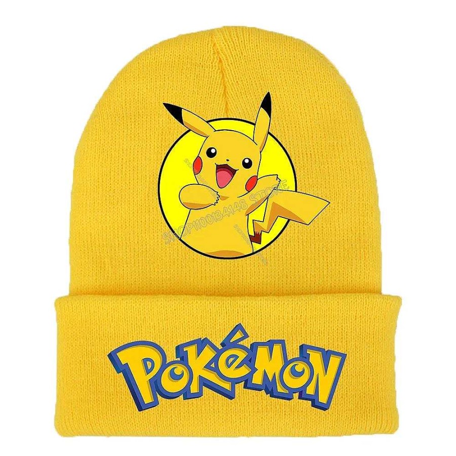 PKM Pokemon Mutzen & Caps | Bunte Pokemon Winter Mutzen Fur Kinder Oder Erwachsene