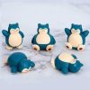 PKM Pokemon Figuren | Relaxo Snorlax Figuren Set Mit 5 Figuren