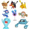 PKM Pokemon Figuren | Pokemon Battle Set Mit Pikachu, Robball, Bauz, Cosmog, Metang, Evoli, Flamiau Und Woingenau Figuren