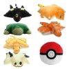 PKM Pokemon Kuscheltiere | Pokemon Kissen - Mimikyu, Charmander, Charizard, Snorlax, Pokeball