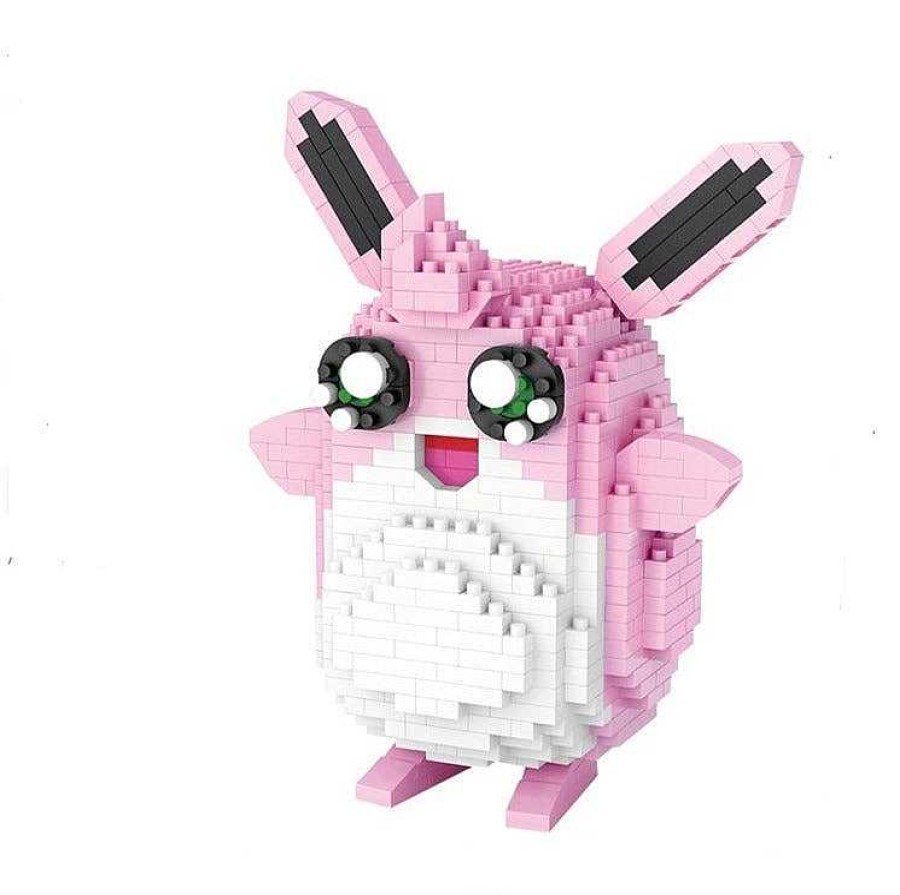 PKM Pokemon Bausteine | Wigglytuff Knuddeluff Pokemon Baustein Set