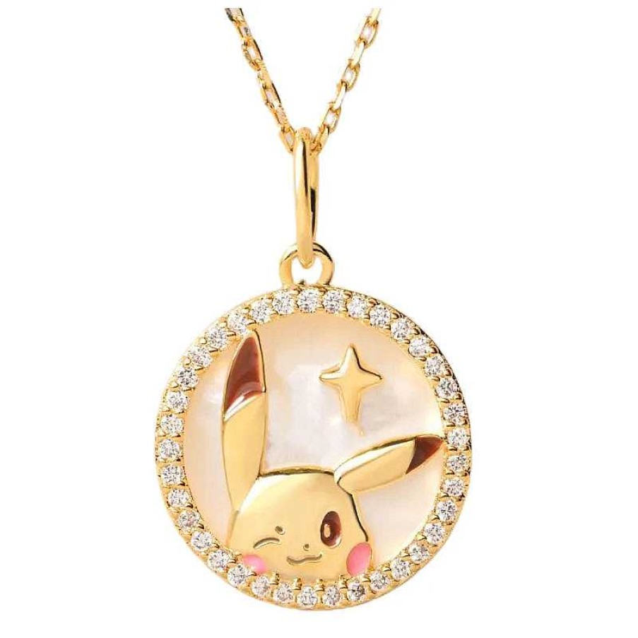 PKM Sonstiges Merchandise | Stylishe Pokemon Halsketten In Gold Oder Silber