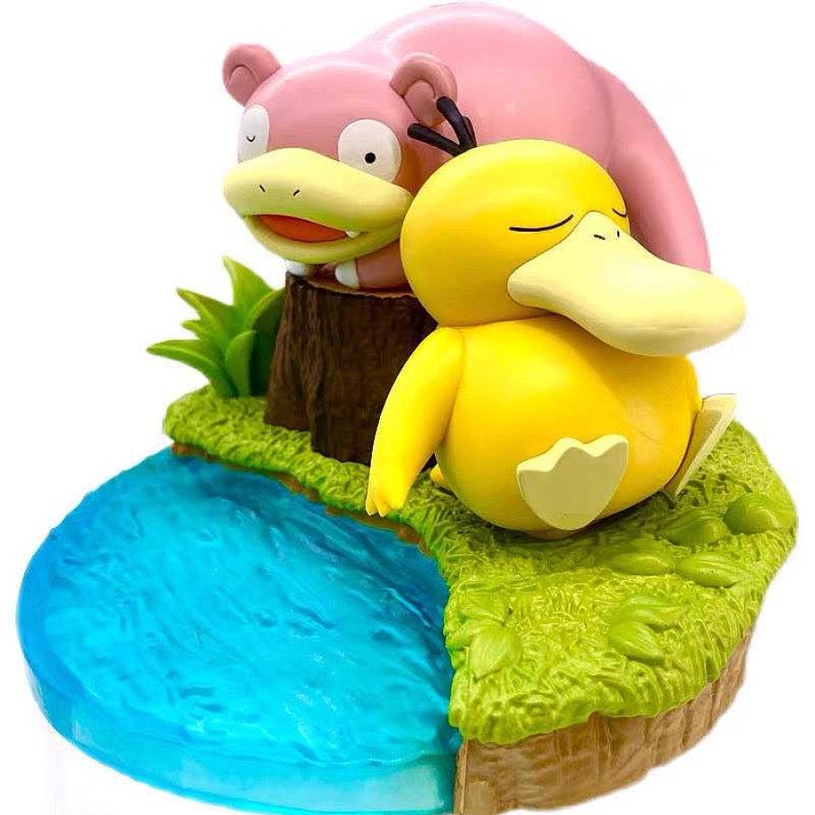 PKM Pokemon Figuren | Flegmon Slowpoke Und Enton Psyduck Figur