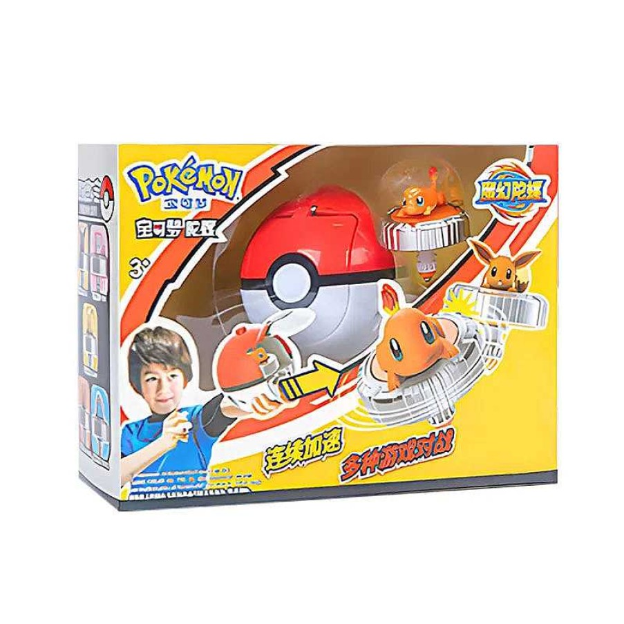 PKM Pokemon Spielzeug | Pokemon Ball Spinning Spielzeug Pokeball Mit Figur