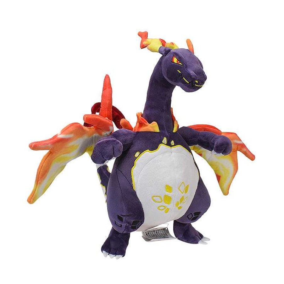 PKM Pokemon Kuscheltiere | 2Er Set Pluschfigur Gigadynamax-Pokemon Glurak Charizard, Ca. 38 Cm