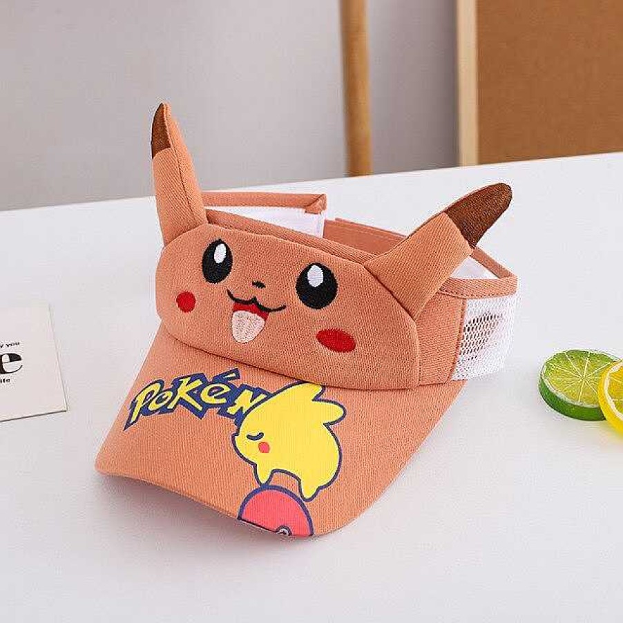 PKM Sommer | Pikachu Sonnenschutz Cap Fur Kinder