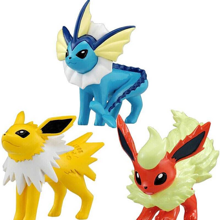 PKM Pokemon Figuren | Evoli Vaporeon Jolteon Flareon Espeon Umbreon Leafeon Glaceon Figuren Set