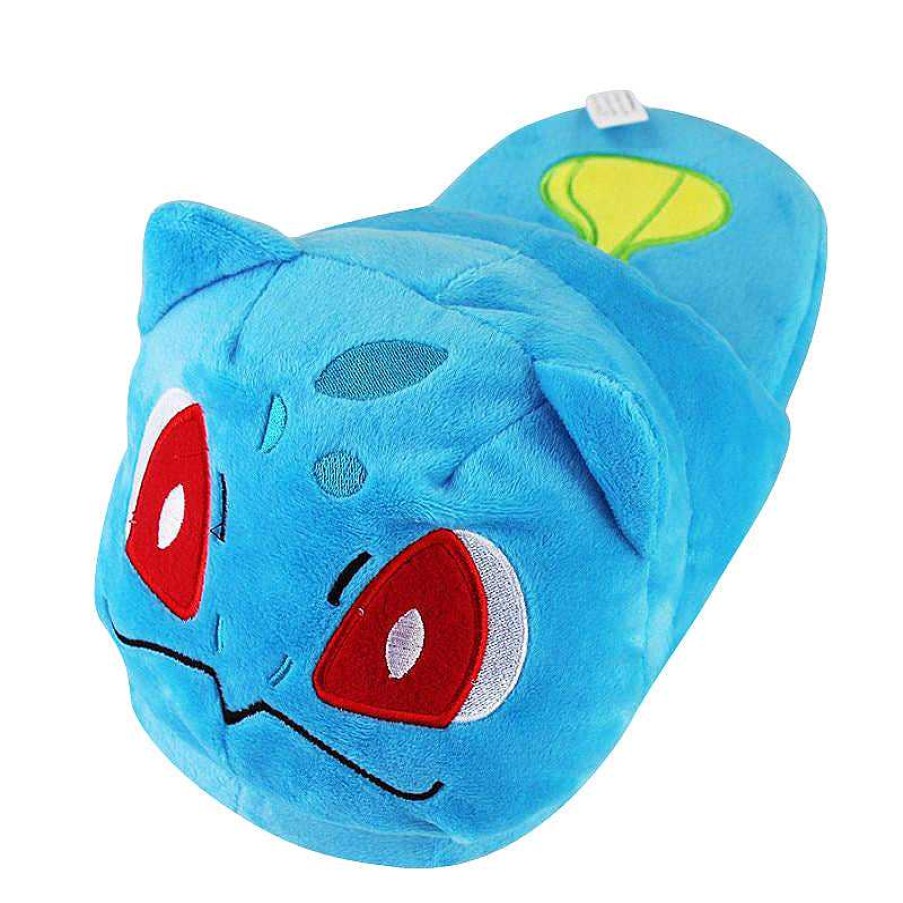 PKM Sonstiges Merchandise | Bulbasaur Bisasam Pluschige Hausschuhe Slipper