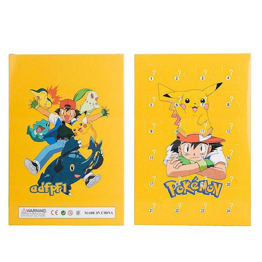 PKM Herbst & Winter | 24 Verschiedene Pokemon Figuren In Box Advents Kalender