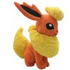 PKM Pokemon Kuscheltiere | Flamara Stofftier / Flareon Kuscheltier Pokemon (Ca. 25Cm)