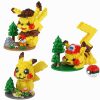 PKM Pokemon Bausteine | Pikachu Baustein Figuren (3 Motive Zur Auswahl)