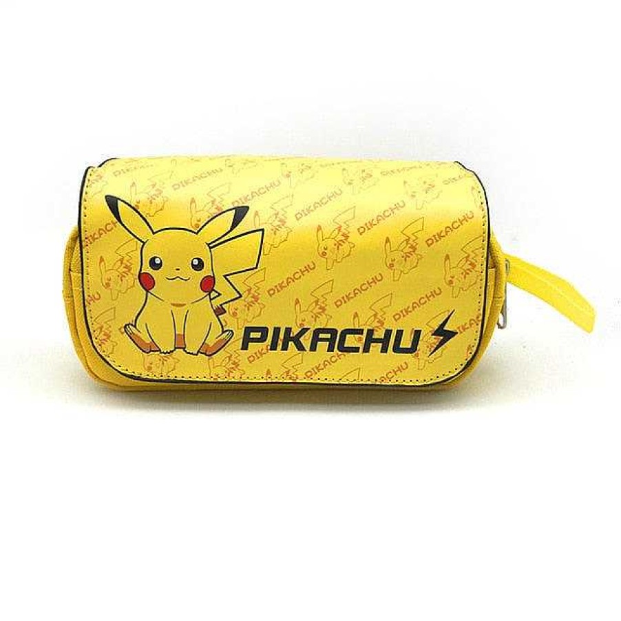 PKM Sonstiges Merchandise | Pikachu Federtasche, Mappe Pokemon - Einschulung