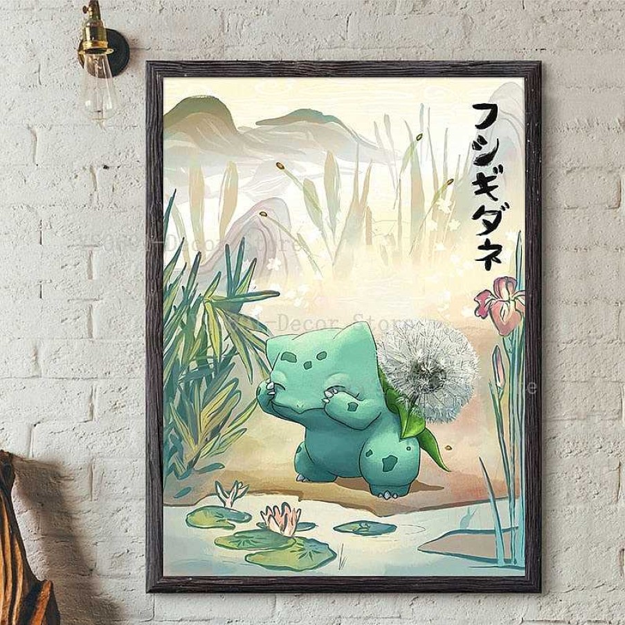 PKM Sonstiges Merchandise | Pokemon Poster Kunstdruck Im Japanischen Stil