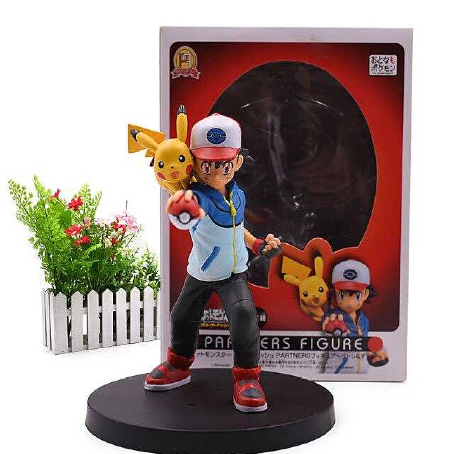 PKM Pokemon Figuren | Ash Ketchum Figur Ca. 10Cm