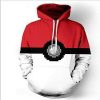 PKM Herbst & Winter | Pokemon Pokeball Hoodie Fur Damen Und Herren