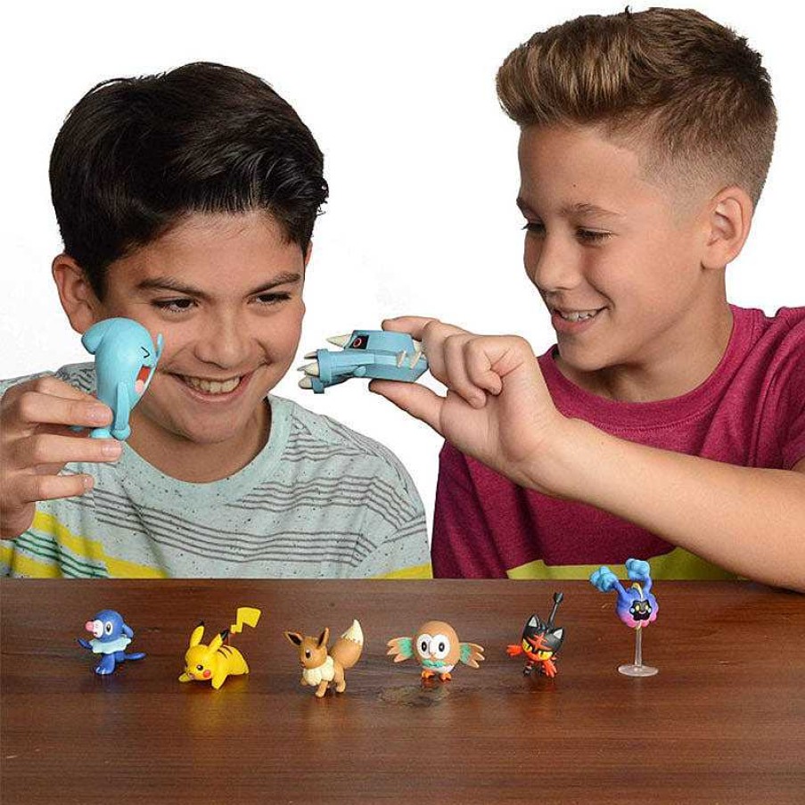 PKM Pokemon Figuren | Pokemon Battle Pack Spielzeug Set Mit Je 8 Figuren