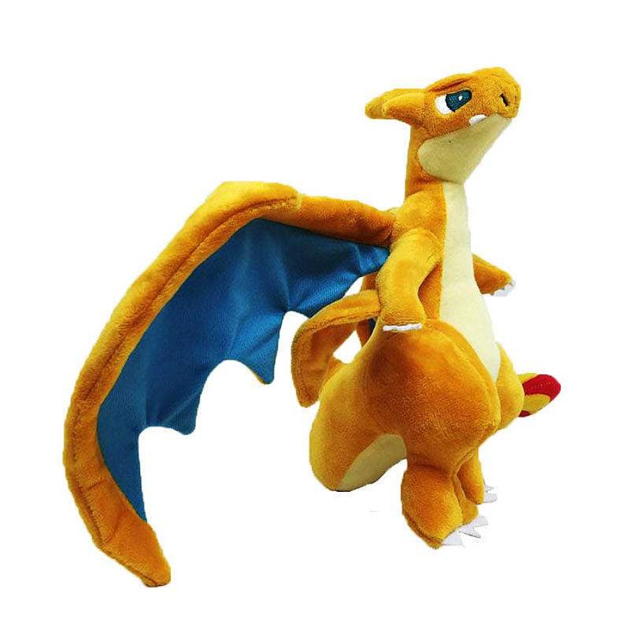 PKM Pokemon Unite | Mega Charizard / Glurak Pluschtier Figur (Ca. 23Cm)