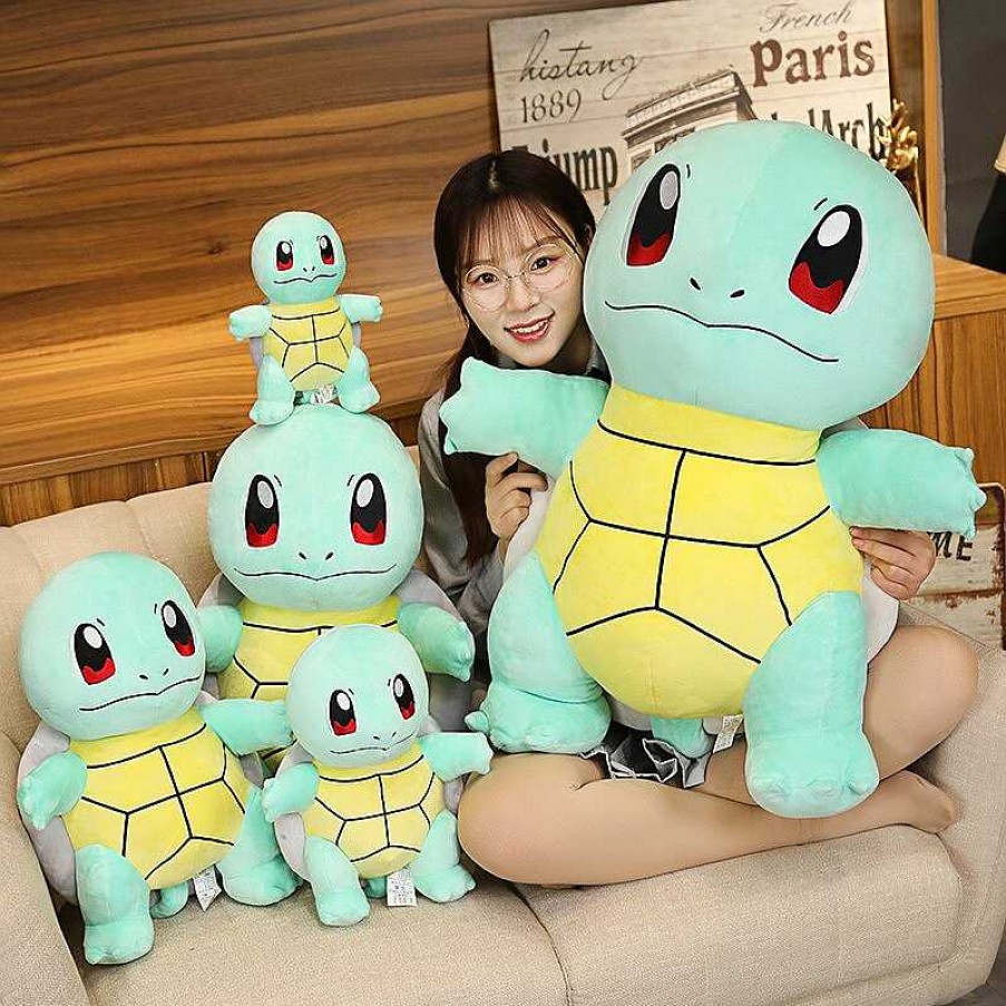 PKM Pokemon Kuscheltiere | Suser Schiggy Squirtle Plusch Pokemon (10-50Cm)