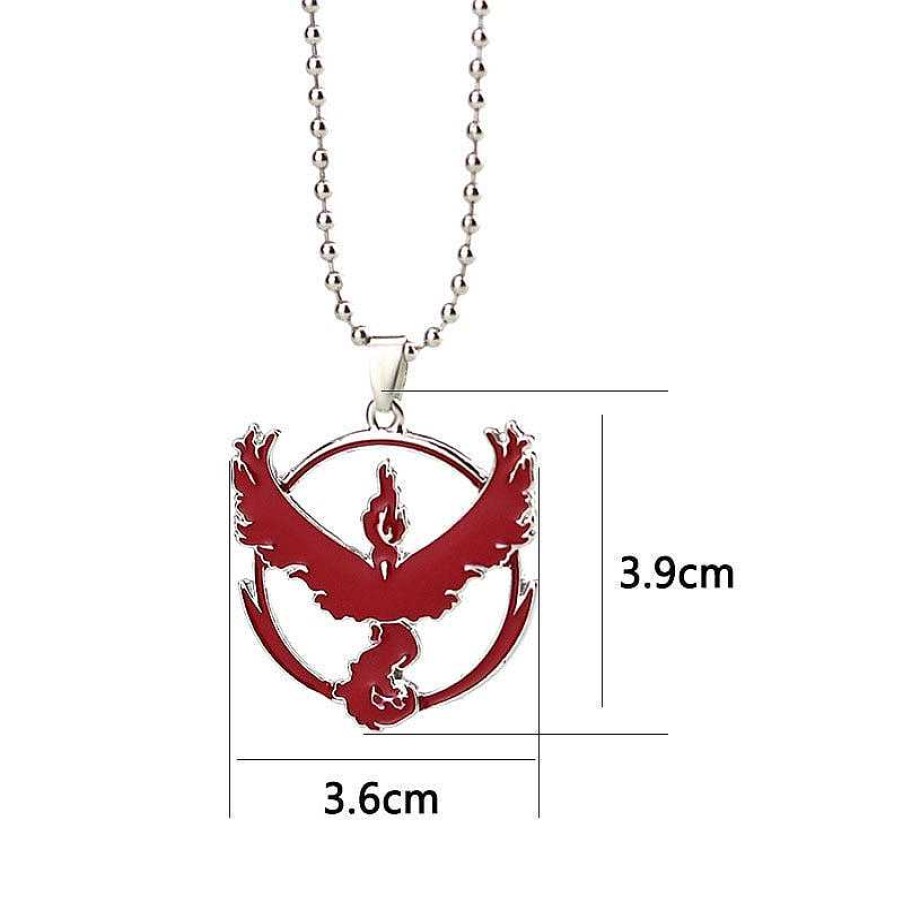 PKM Sommer | Pokemon Go Team Instinct, Valor, Mystic Halskette Schmuck