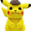 PKM Detektiv Pikachu | Meisterdetektiv Pikachu Kuscheltier 20Cm