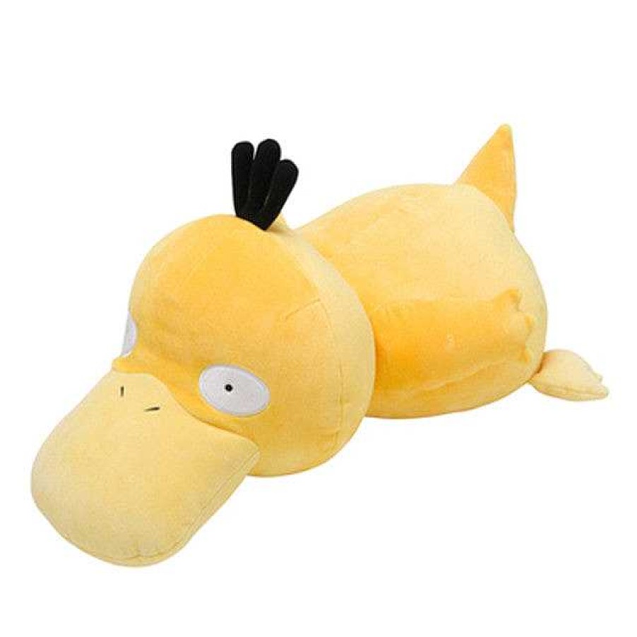 PKM Xxl Pokemon | Pluschtier Pokemon Liegender Enton Psyduck, Ca. 45Cm