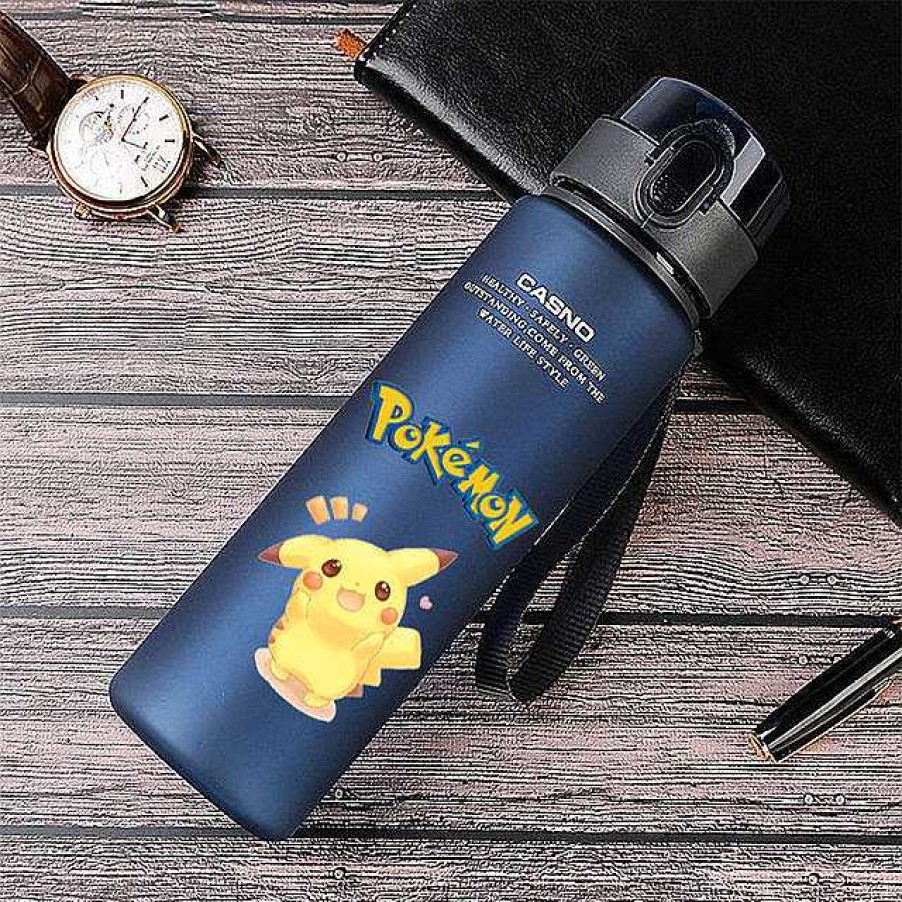 PKM Sonstiges Merchandise | Sport Und Trinkflasche Mit Pokemon Pikachu Motiv