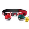 PKM Sonstiges Merchandise | Pokemon Poke Ball Gurtel Mit 2X Pokeball Und 1X Figur