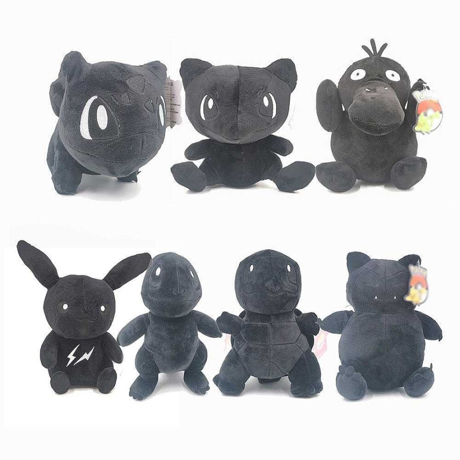 PKM Pokemon Kuscheltiere | Pokemon Pluschfiguren Schwarze Edition