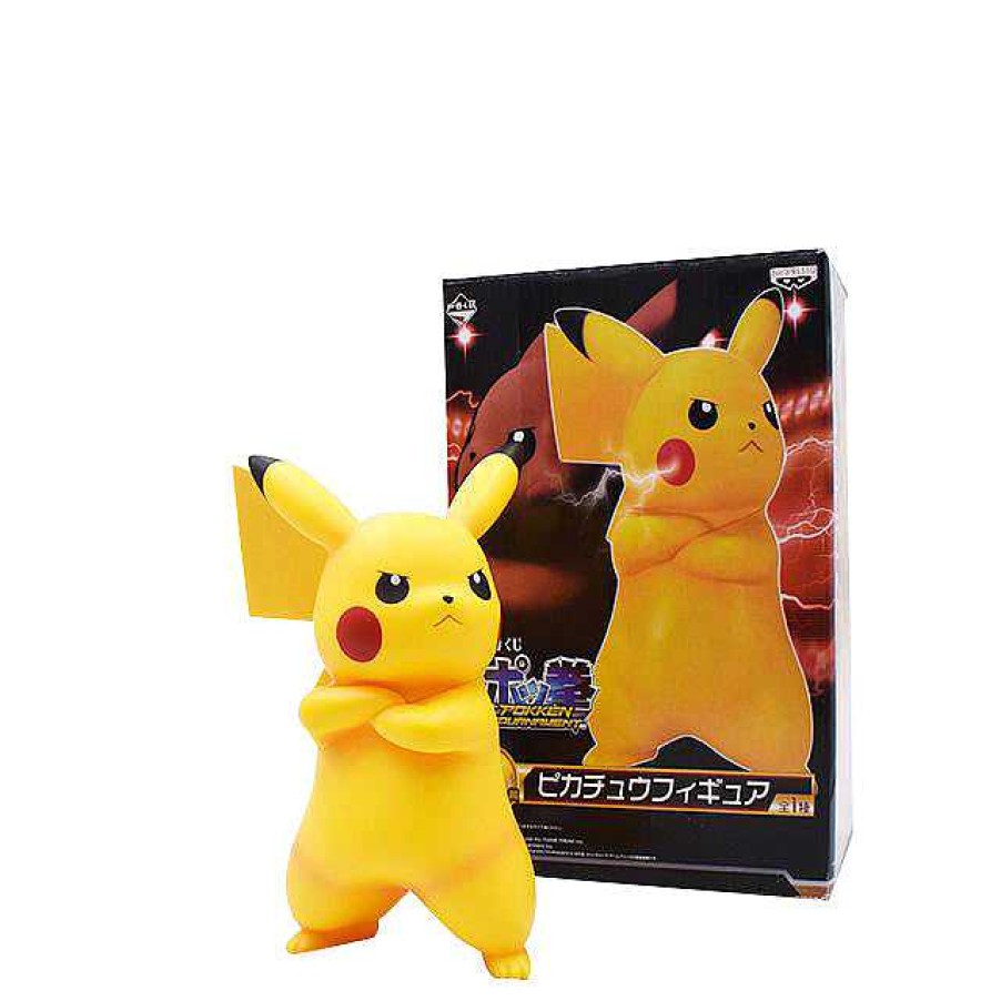 PKM Pokemon Figuren | Pikachu Angry Face Action Figur (Ca. 18Cm)