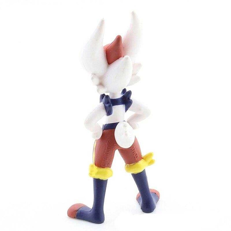 PKM Pokemon Figuren | Liberlo Cinderace Pokemon Figur - Moncolle Ms-35 Liberlo