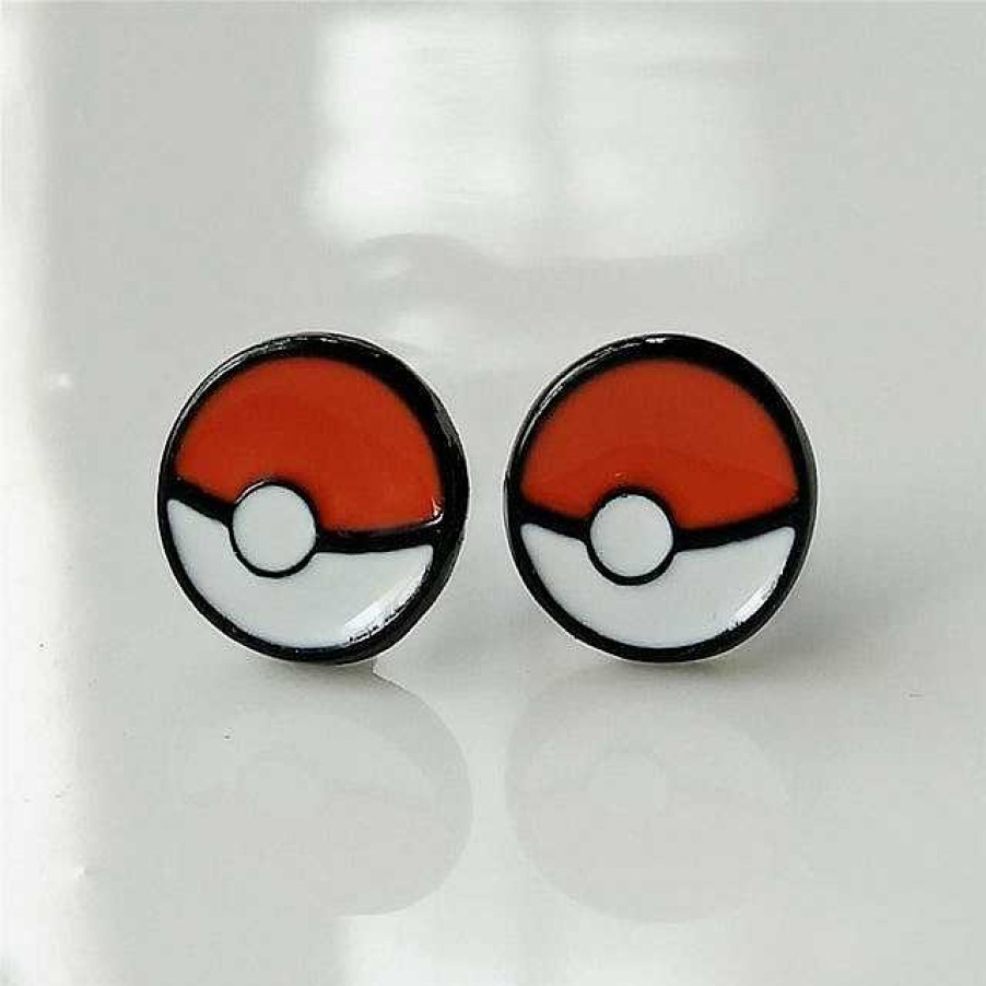 PKM Pokemon Schmuck | Pokemon Ohrringe / Ohrstecker Verschiedene Motive