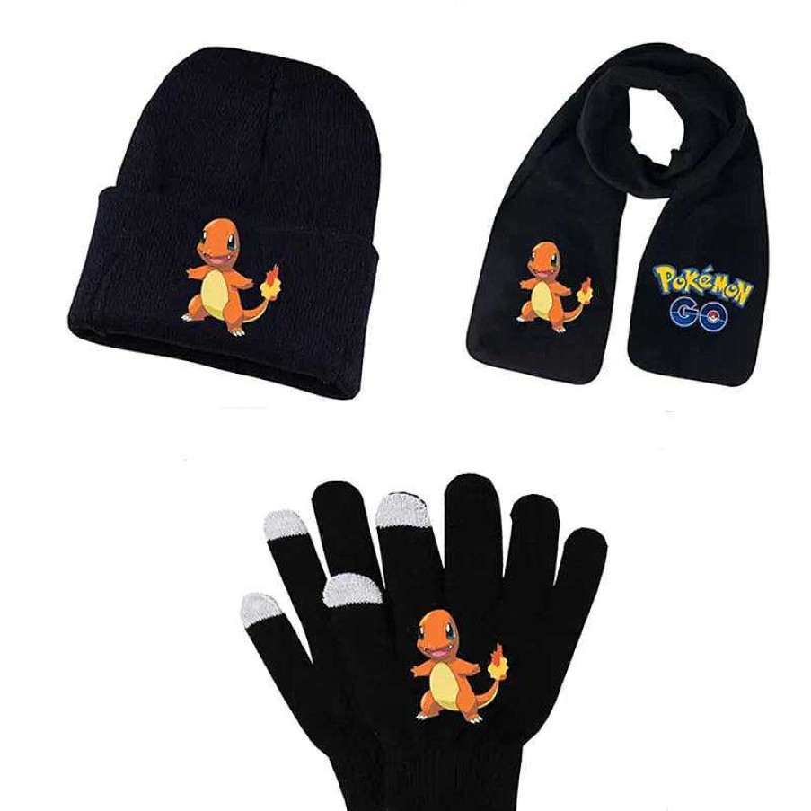 PKM Herbst & Winter | Pokemon Winter Sets: Mutze, Schal Und Handschuhe - Viele Motive