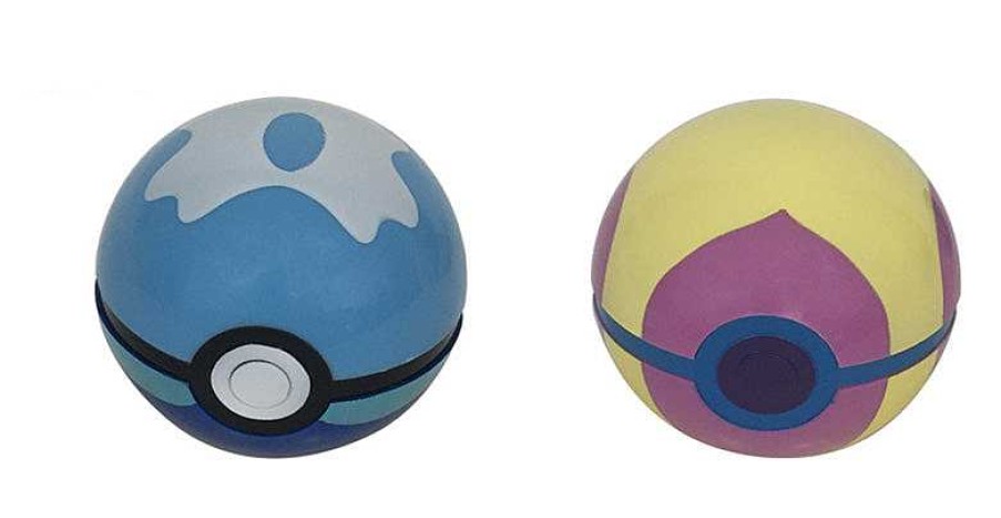 PKM Pokeball & Pokeballe | Coole Pokemon Balle Im Set - 6, 10 Oder 13 Balle Aus Robusten Kunststoff