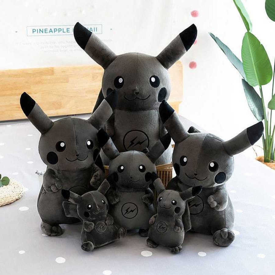 PKM Detektiv Pikachu | Pikachu Plusch Pokemon Figur In Schwarz