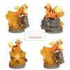 PKM Pokemon Figuren | Pokemon Figuren 6Er Set Mit Charmander, Mimikyu, Fukano, Sylveon, Leafeon, Glaceon