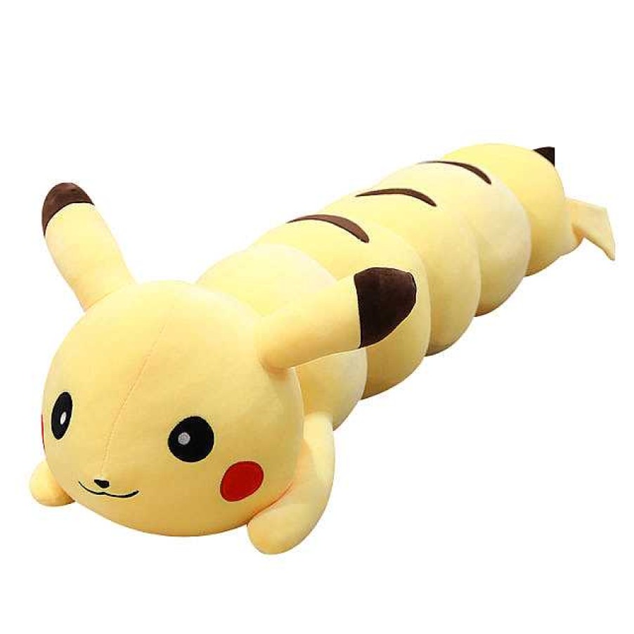 PKM Xxl Pokemon | Riesiger Pikachu Kuschelwurm Stofftier