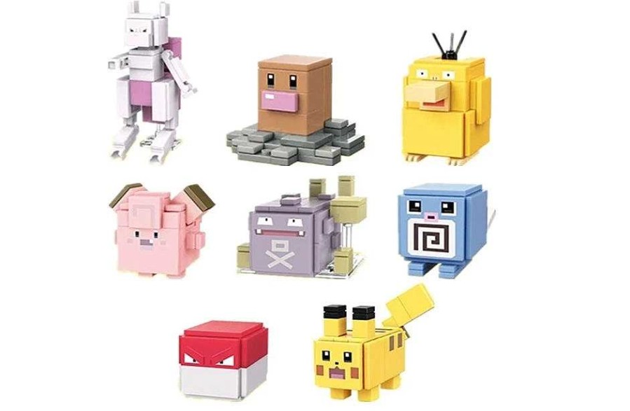 PKM Pokemon Figuren | 8 Stk. Pokemon Quest Figuren