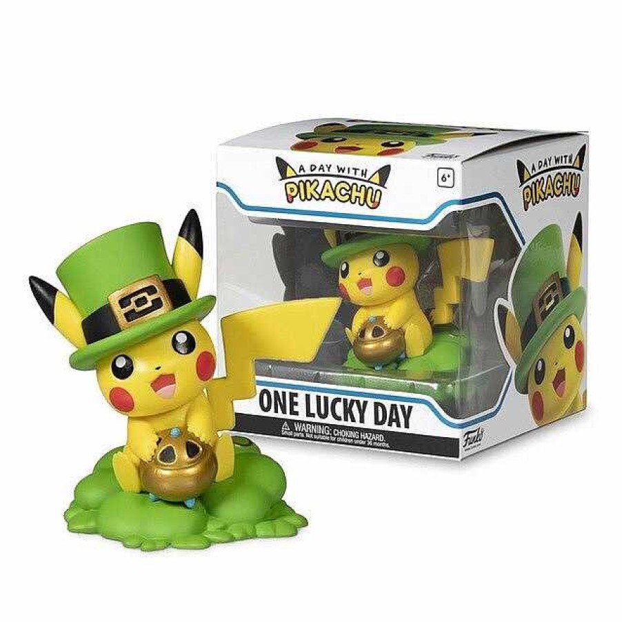 PKM Pokemon Figuren | Suser Pikachu One Lucky Day Figur Pokemon (Ca. 8Cm)