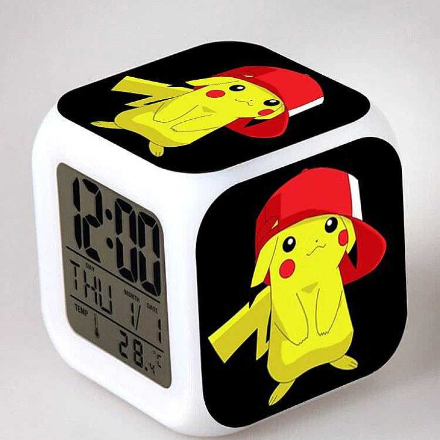 PKM Sonstiges Merchandise | Digitaler Pokemon Wecker In Unterschiedlichen Motiven