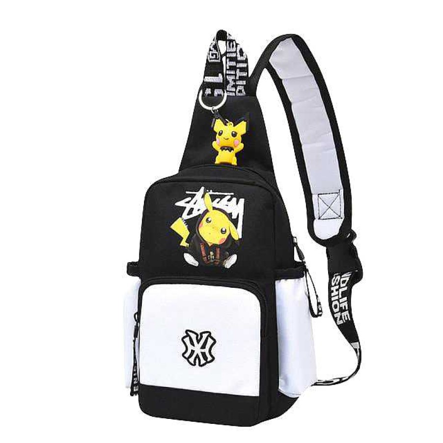 PKM Rucksacke & Taschen | Pokemon Schultertasche, Slingbag Uni, Verschiedene Farben