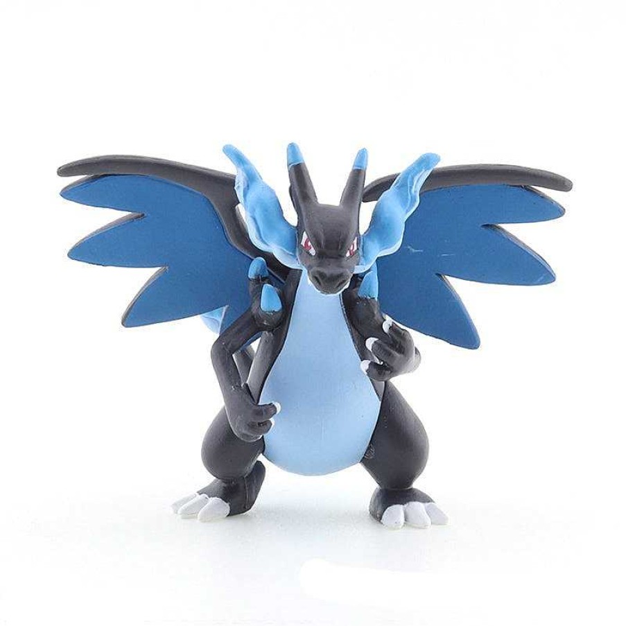 PKM Pokemon Figuren | Mega Glurak Charizard X - Pokemon Ex Figur