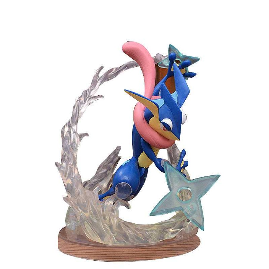 PKM Pokemon Figuren | Greninja Pokemon Quajutsu Sammelfigur Mit Ornamenten