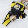 PKM Rucksacke & Taschen | Stylische Schultertasche Fur Kinder Im Pikachu Look