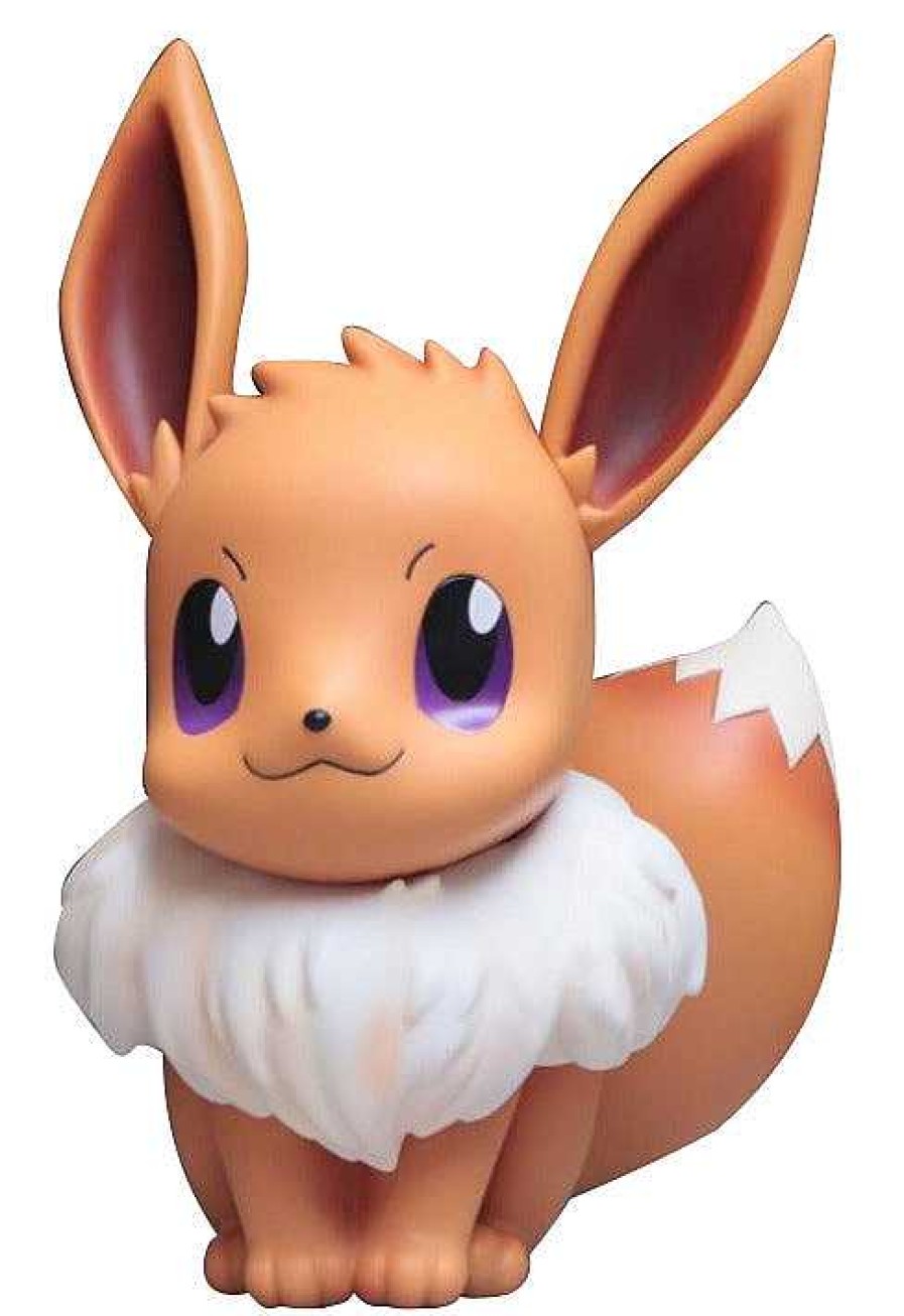 PKM Pokemon Figuren | Lebensgrose Evoli Eevee Figur (Ca. 40Cm)