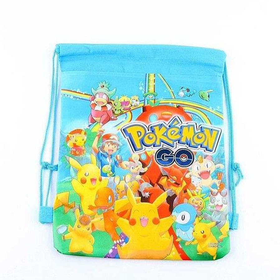 PKM Rucksacke & Taschen | Pokemon Tasche / Turnbeutel Fur Kinder (Ca. 34X27Cm)